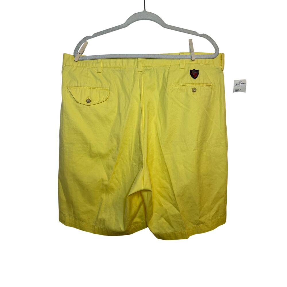 Polo Golf Ralph Lauren Yellow Shorts 40 NWT - Picture 2 of 11